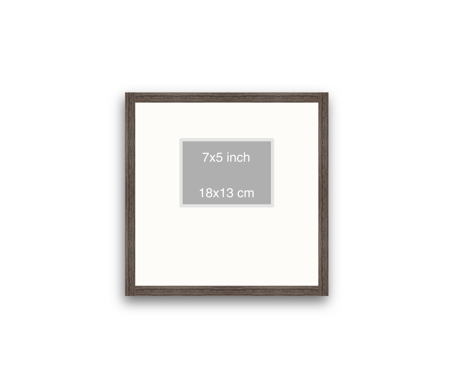 LOFT | 20mm Walnut Frame - 40x40cm