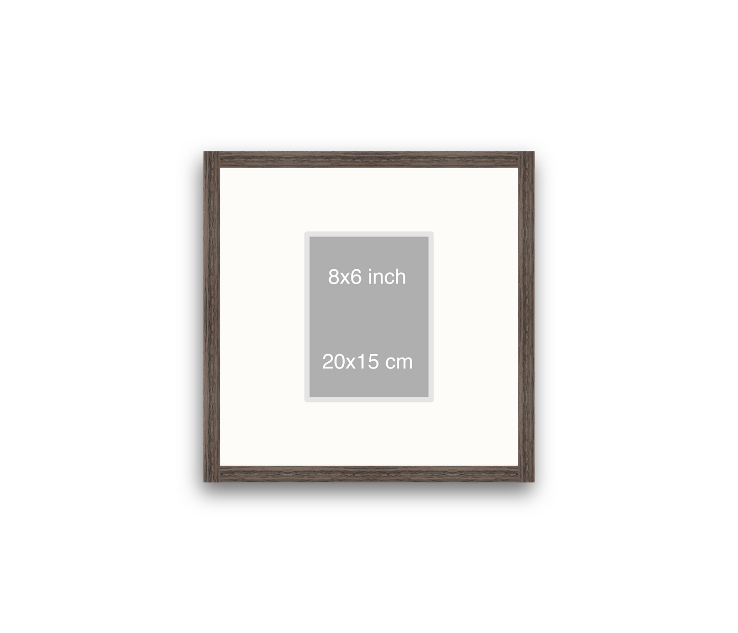 LOFT | 20mm Walnut Frame - 40x40cm