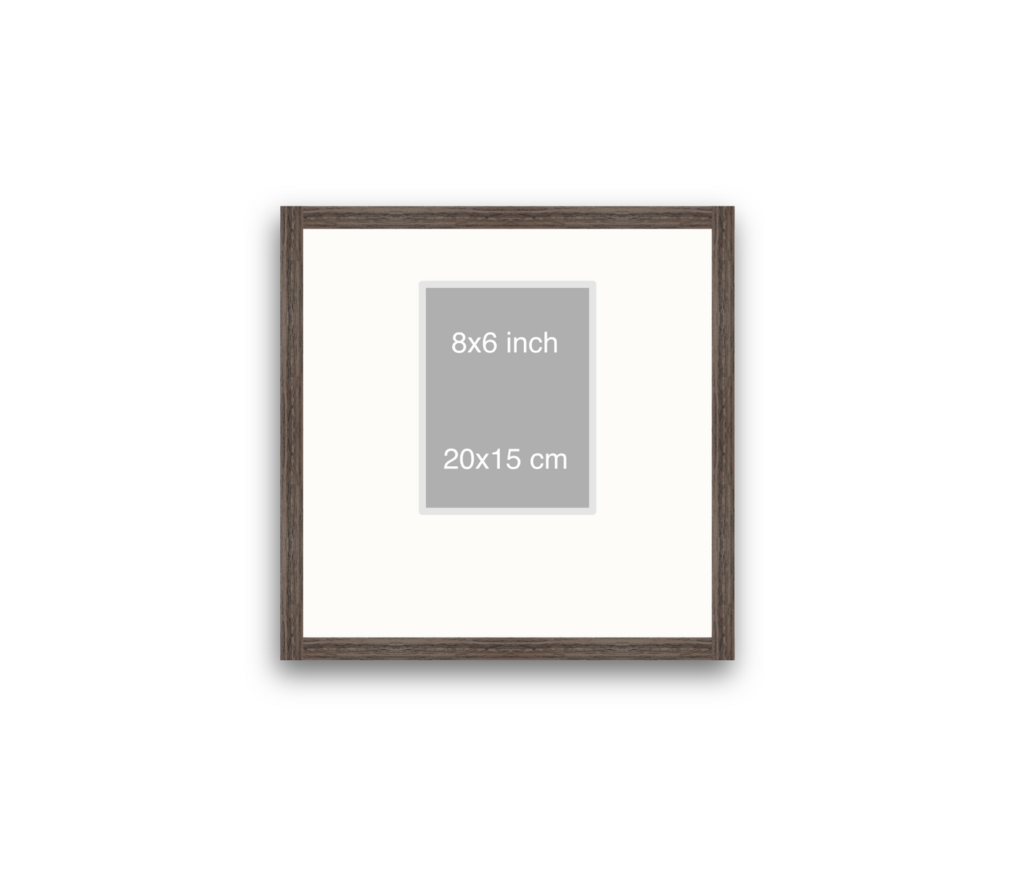 LOFT | 20mm Walnut Frame - 40x40cm