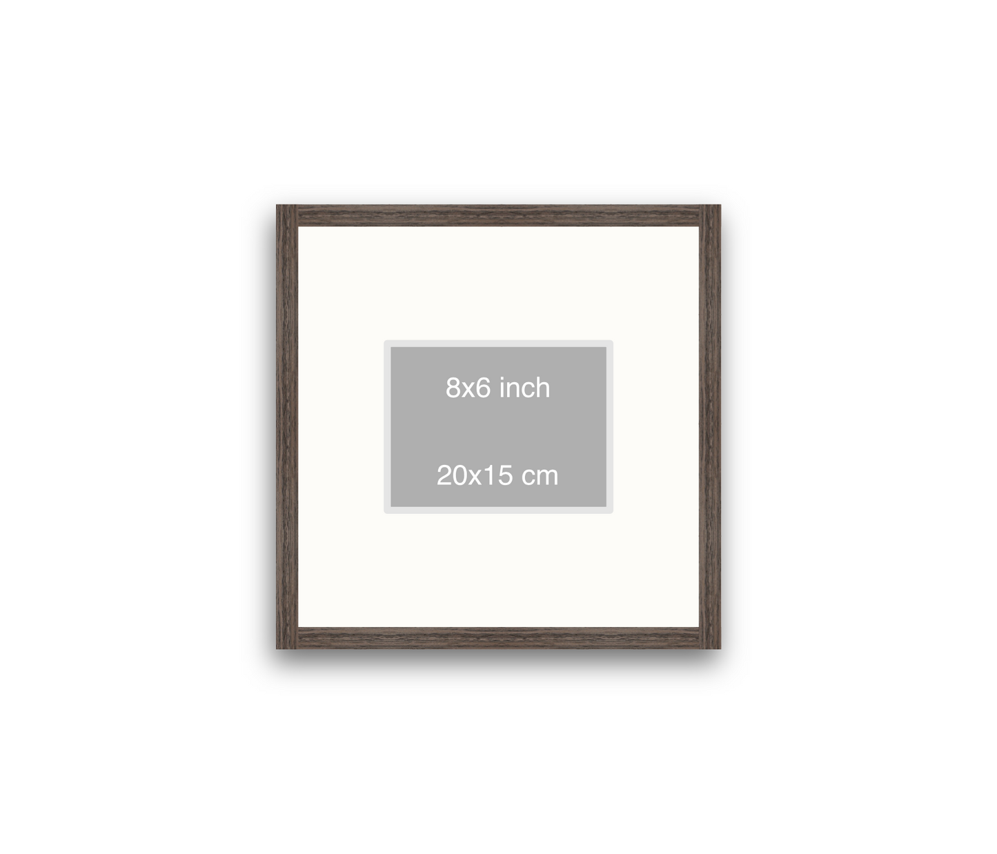 LOFT | 20mm Walnut Frame - 40x40cm