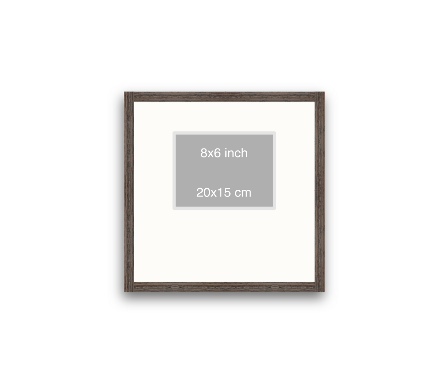 LOFT | 20mm Walnut Frame - 40x40cm