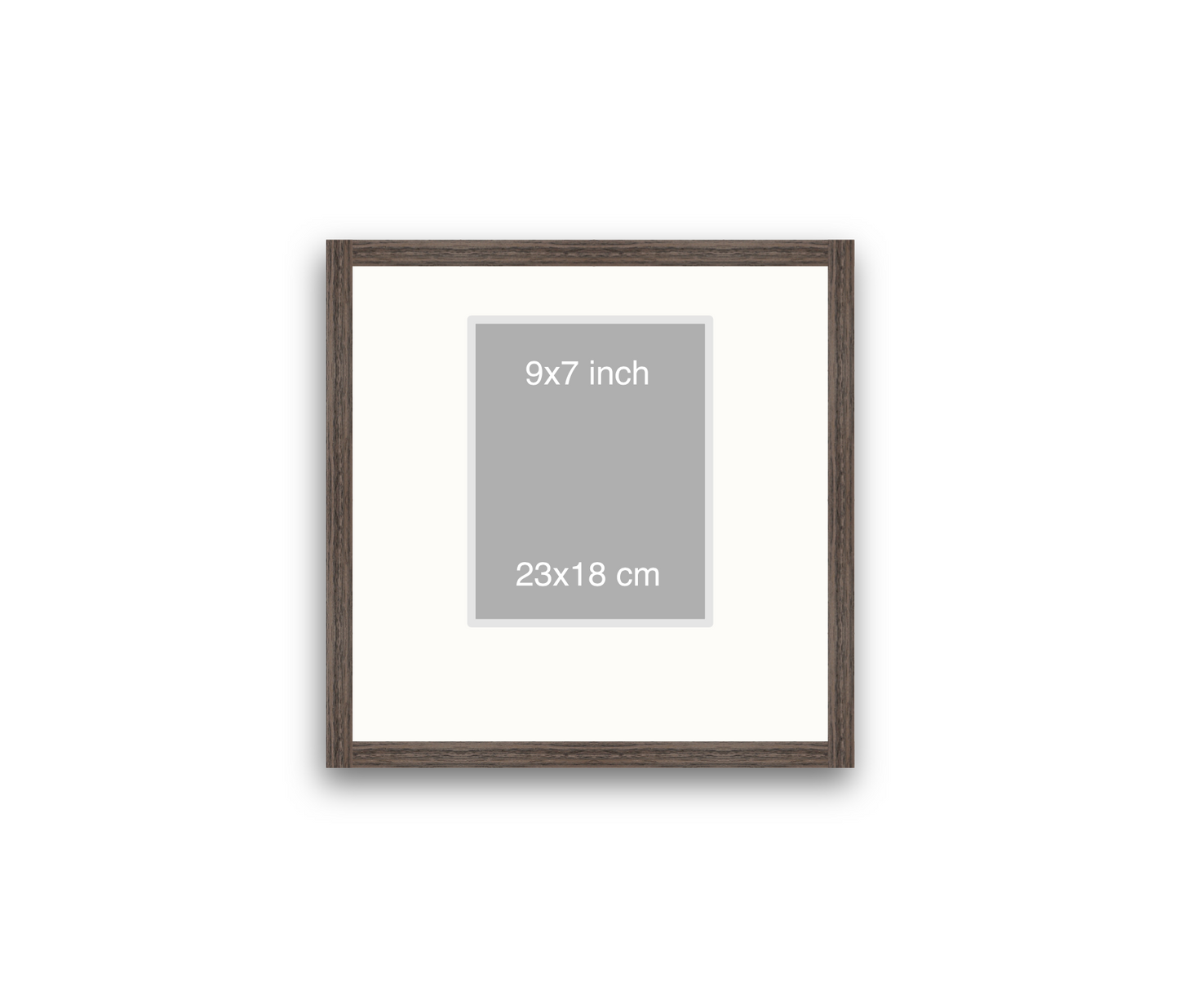 LOFT | 20mm Walnut Frame - 40x40cm