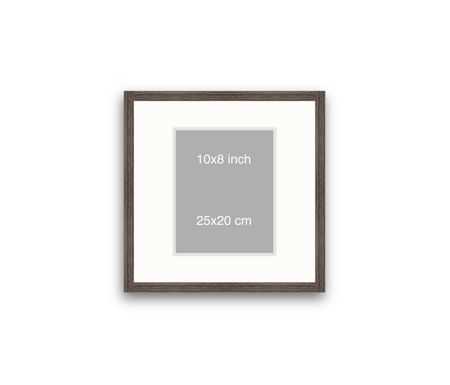 LOFT | 20mm Walnut Frame - 40x40cm