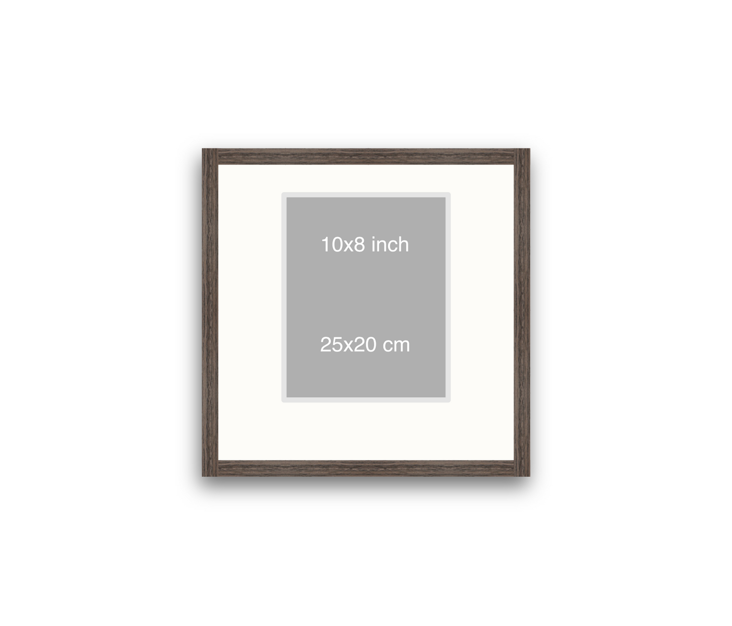 LOFT | 20mm Walnut Frame - 40x40cm