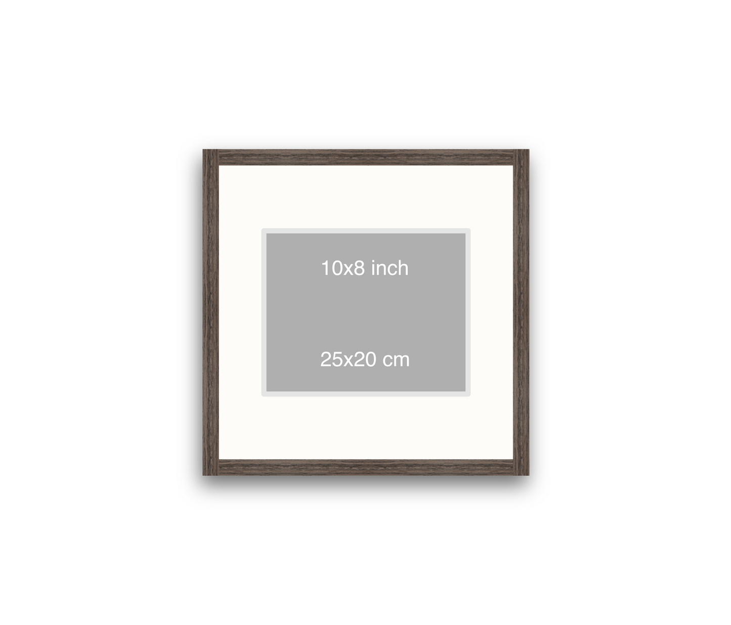 LOFT | 20mm Walnut Frame - 40x40cm