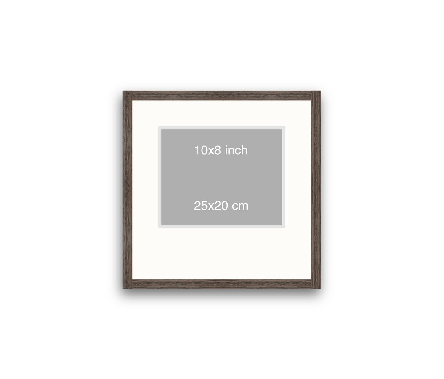 LOFT | 20mm Walnut Frame - 40x40cm