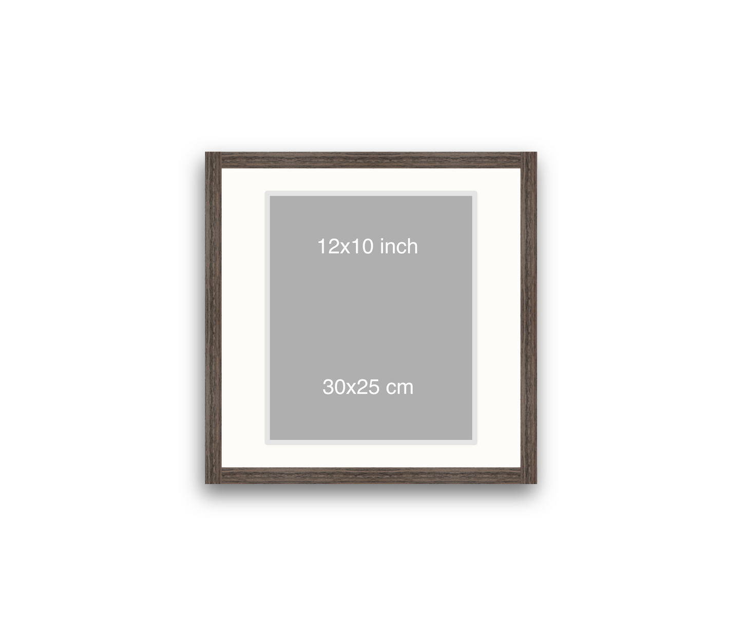 LOFT | 20mm Walnut Frame - 40x40cm