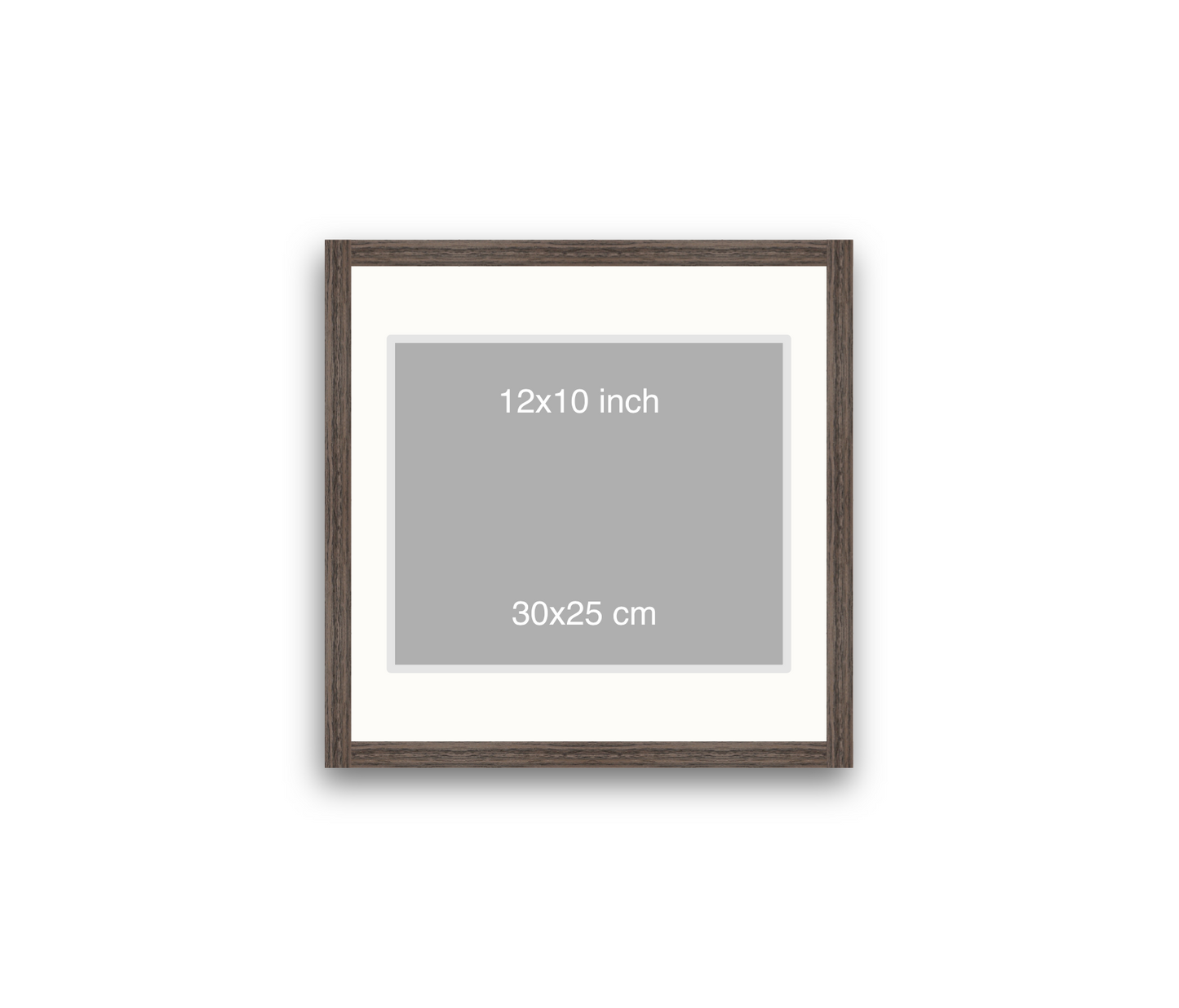 LOFT | 20mm Walnut Frame - 40x40cm