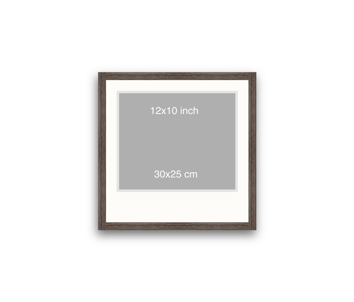 LOFT | 20mm Walnut Frame - 40x40cm