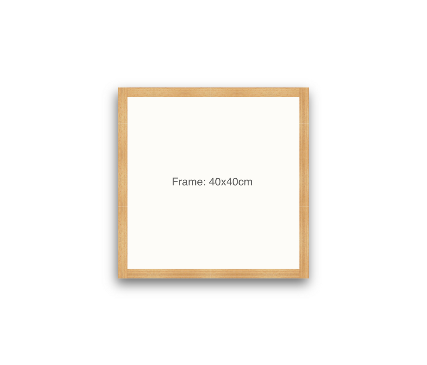 LOFT | 20mm Oak Frame - 40x40cm
