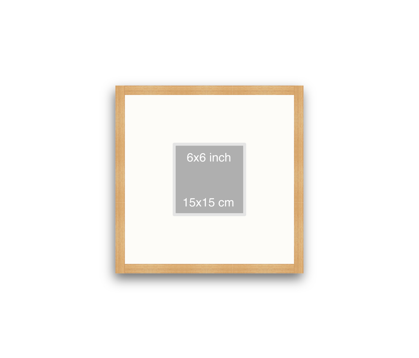 LOFT | 20mm Oak Frame - 40x40cm
