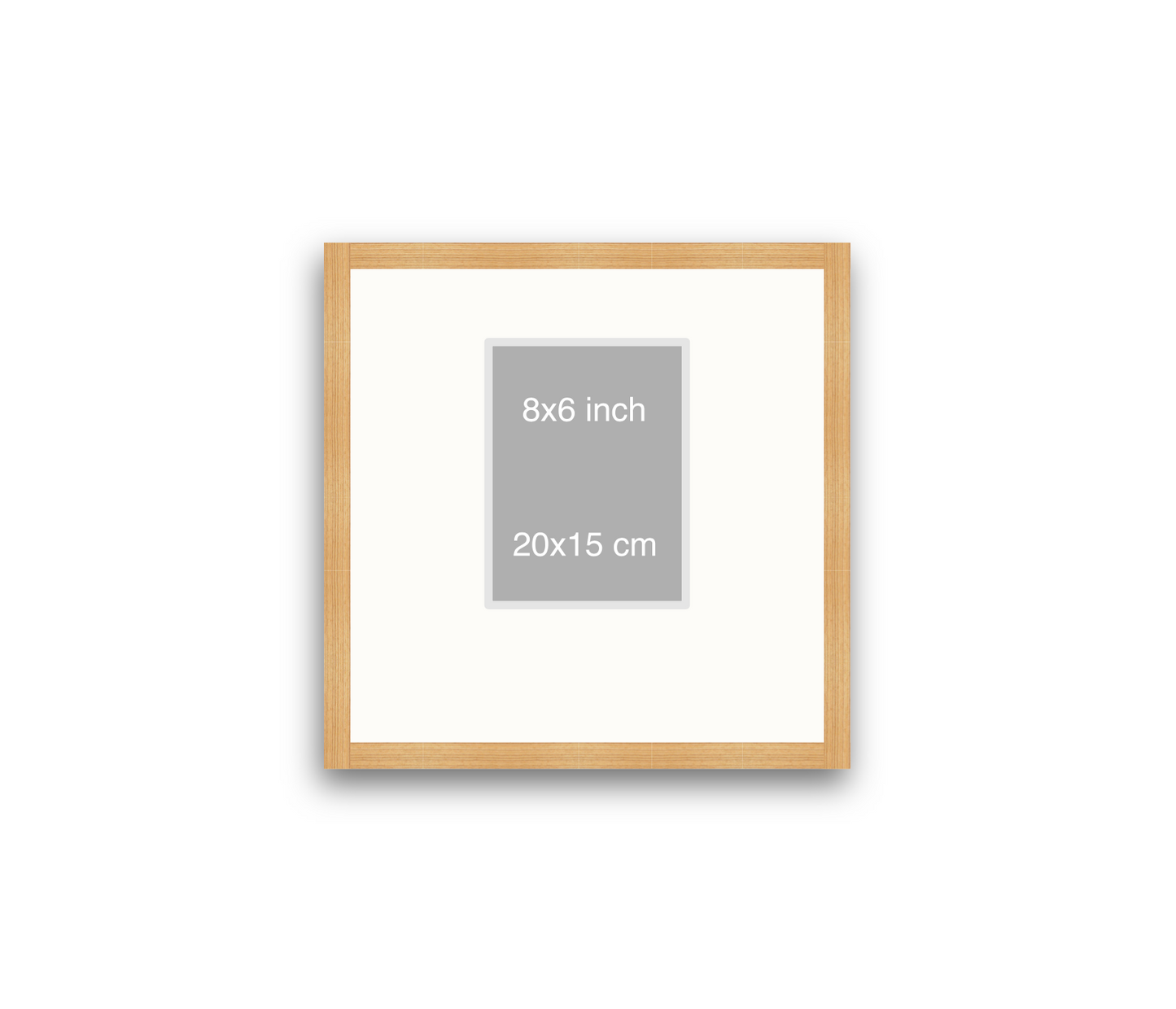 LOFT | 20mm Oak Frame - 40x40cm