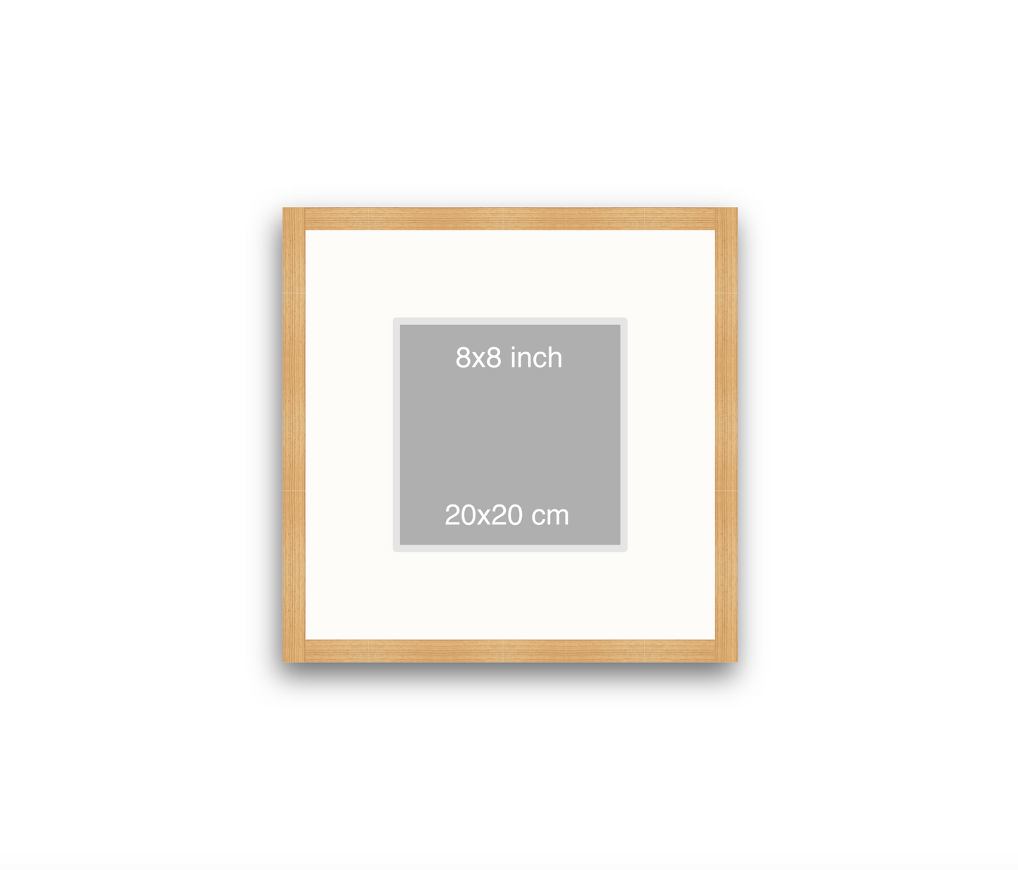 LOFT | 20mm Oak Frame - 40x40cm