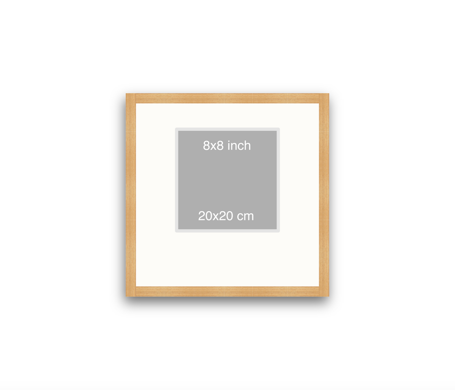 LOFT | 20mm Oak Frame - 40x40cm