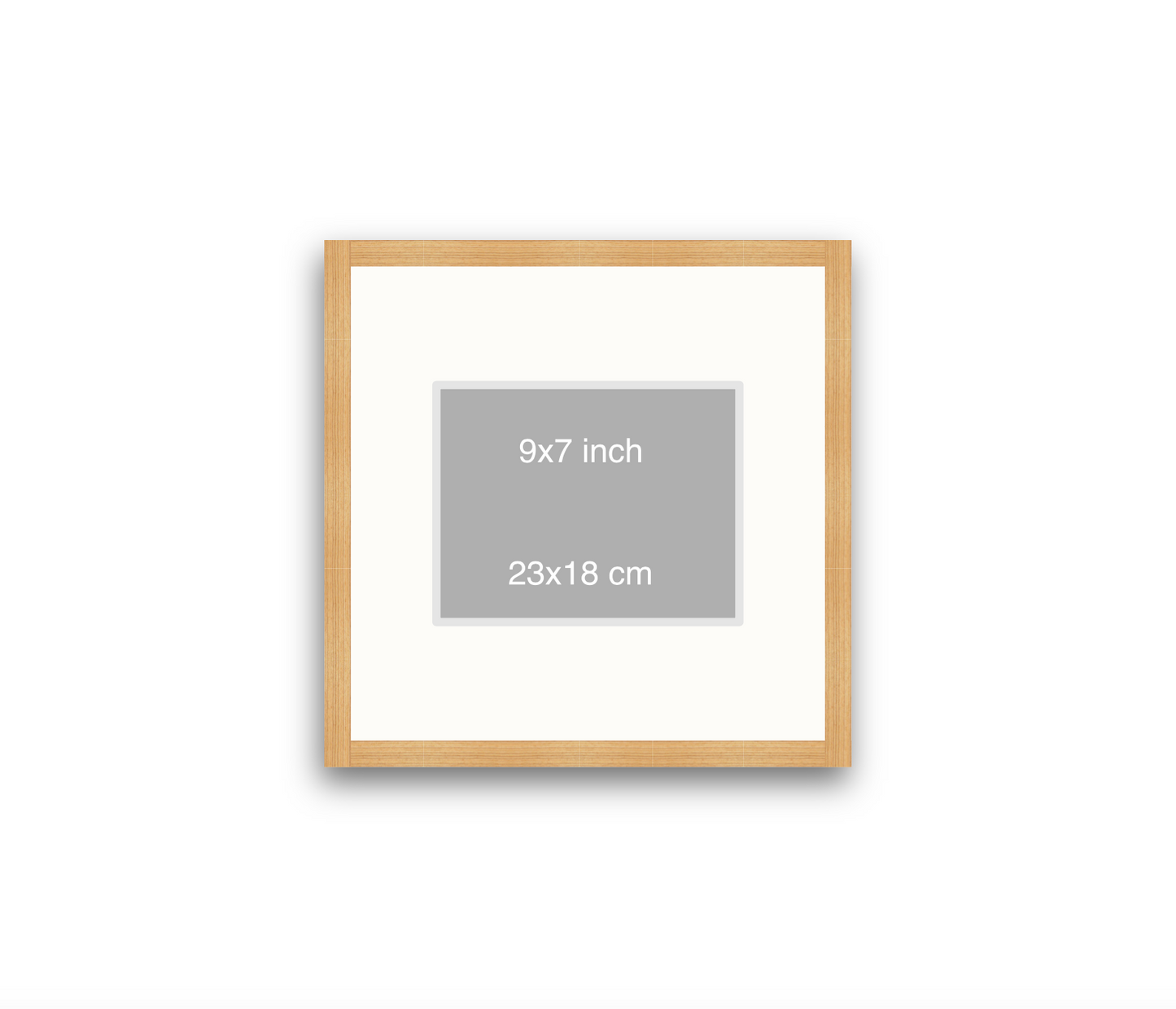 LOFT | 20mm Oak Frame - 40x40cm