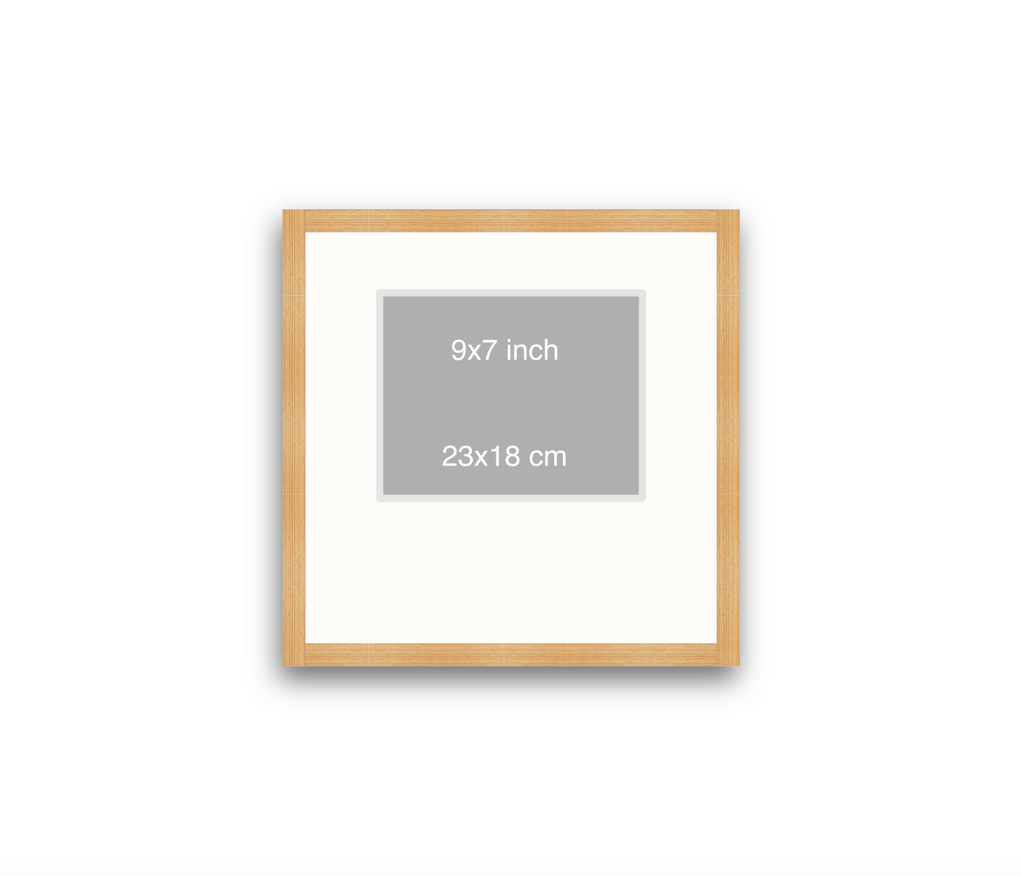 LOFT | 20mm Oak Frame - 40x40cm