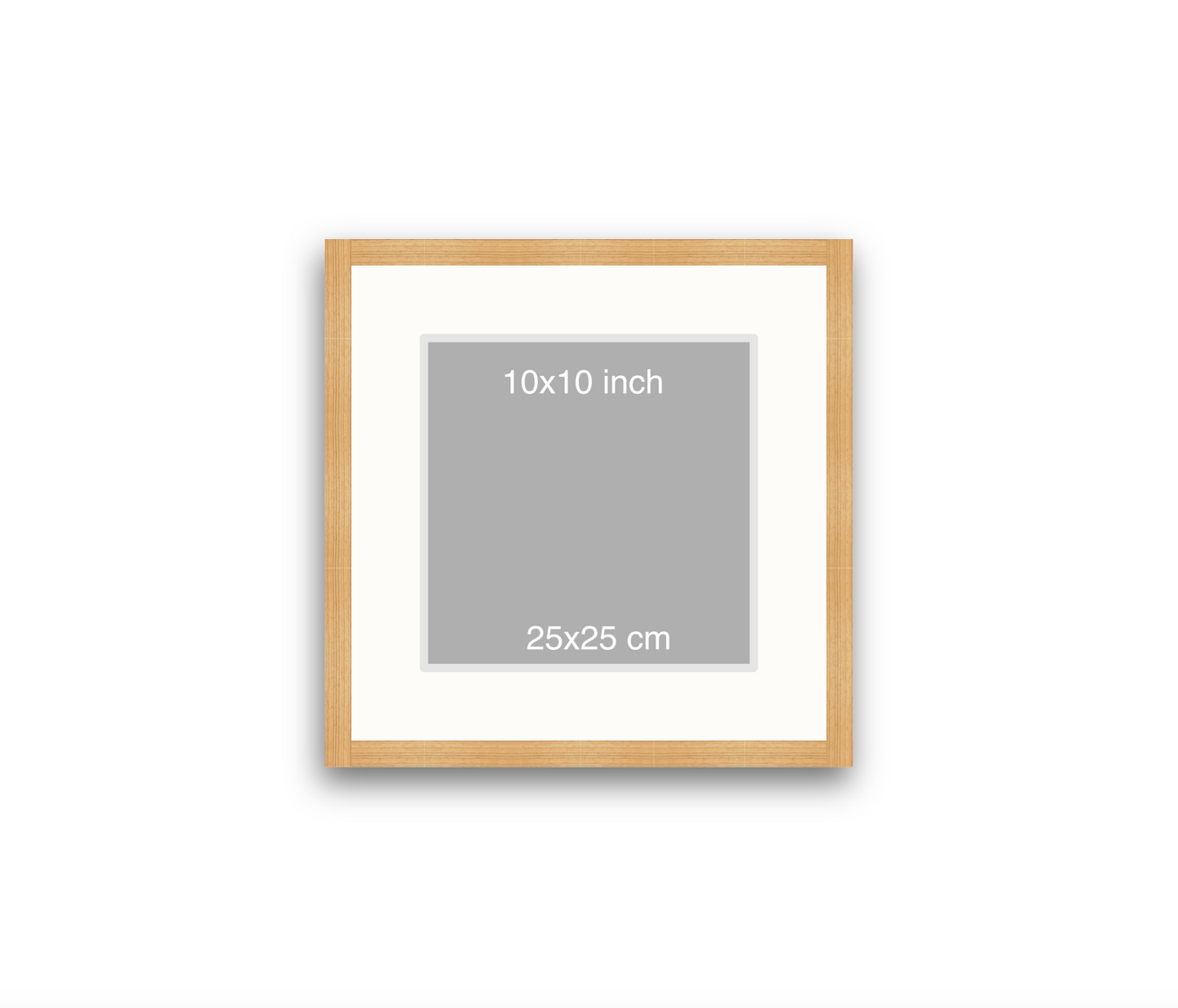 LOFT | 20mm Oak Frame - 40x40cm