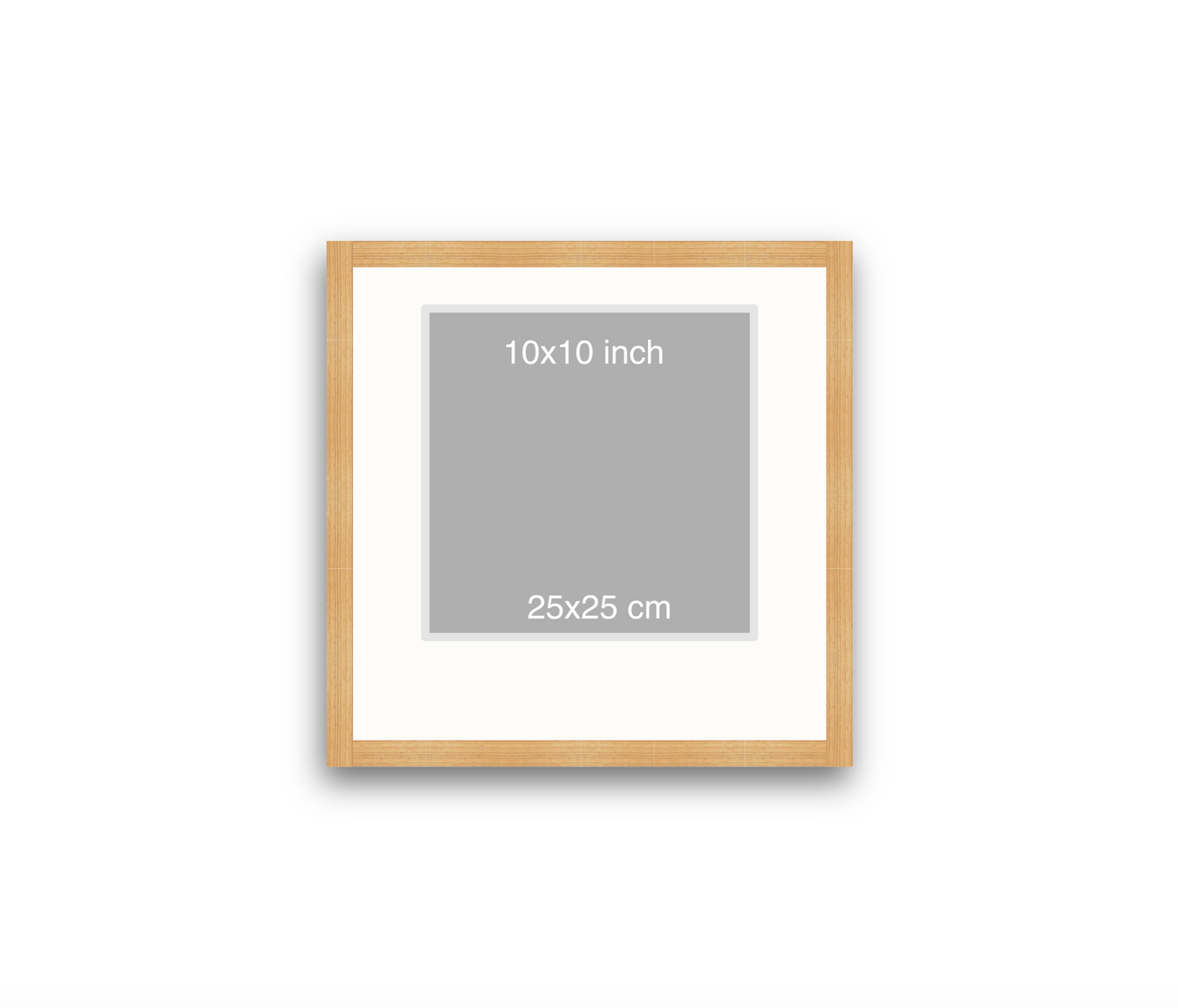 LOFT | 20mm Oak Frame - 40x40cm