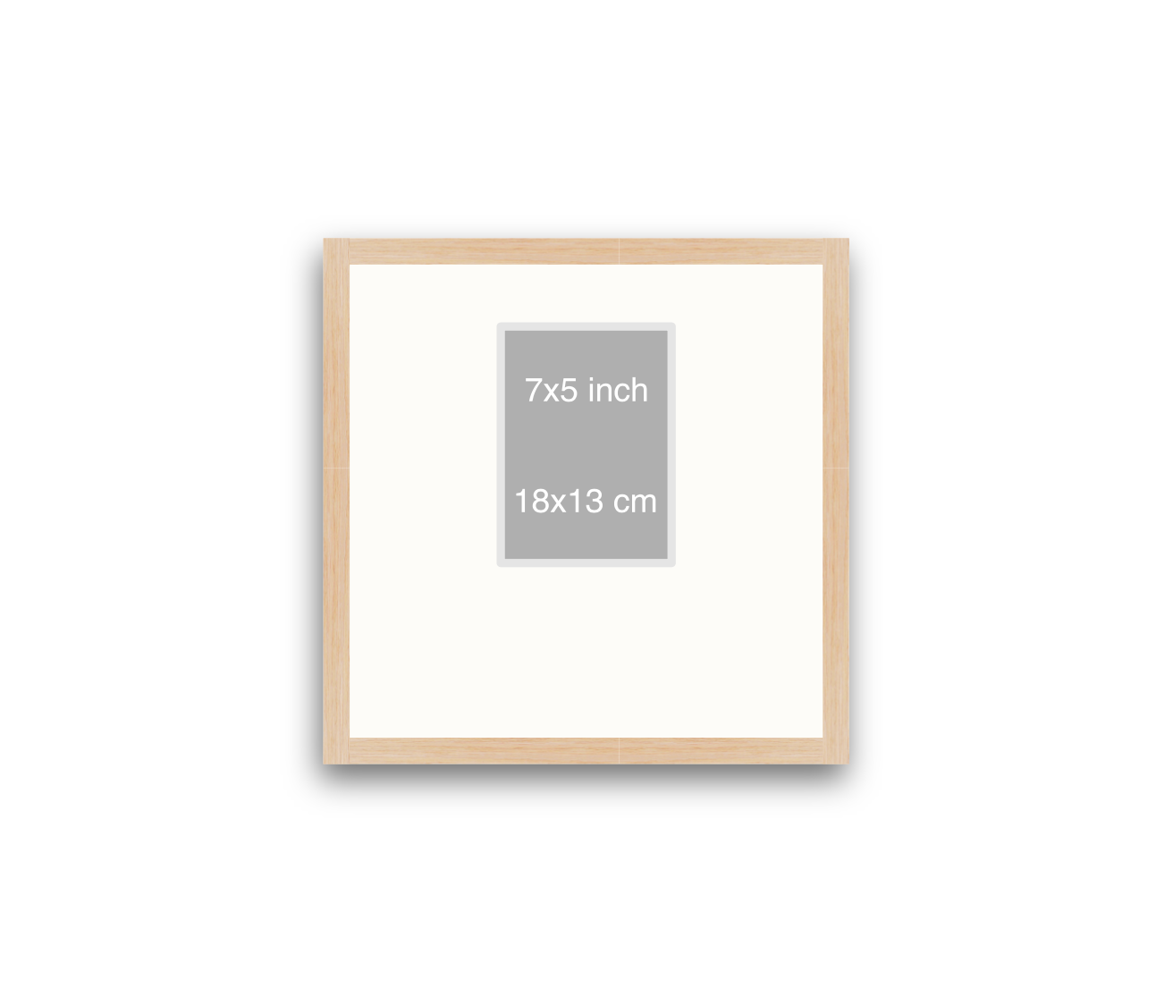 LOFT | 20mm Light Oak Frame - 40x40cm