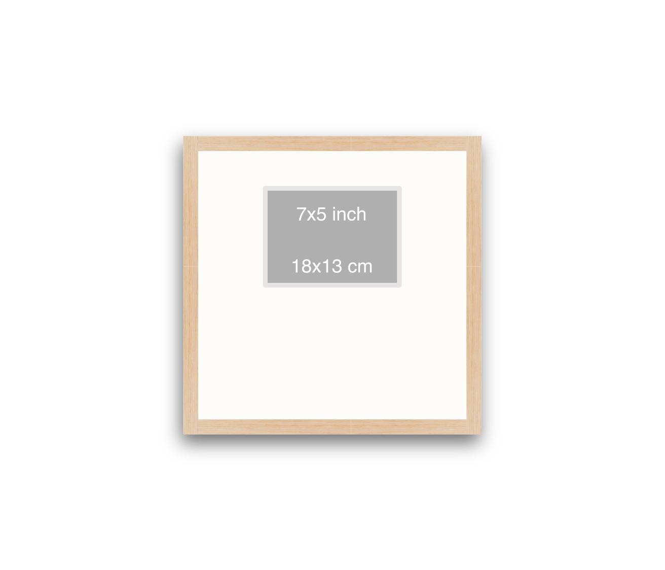 LOFT | 20mm Light Oak Frame - 40x40cm