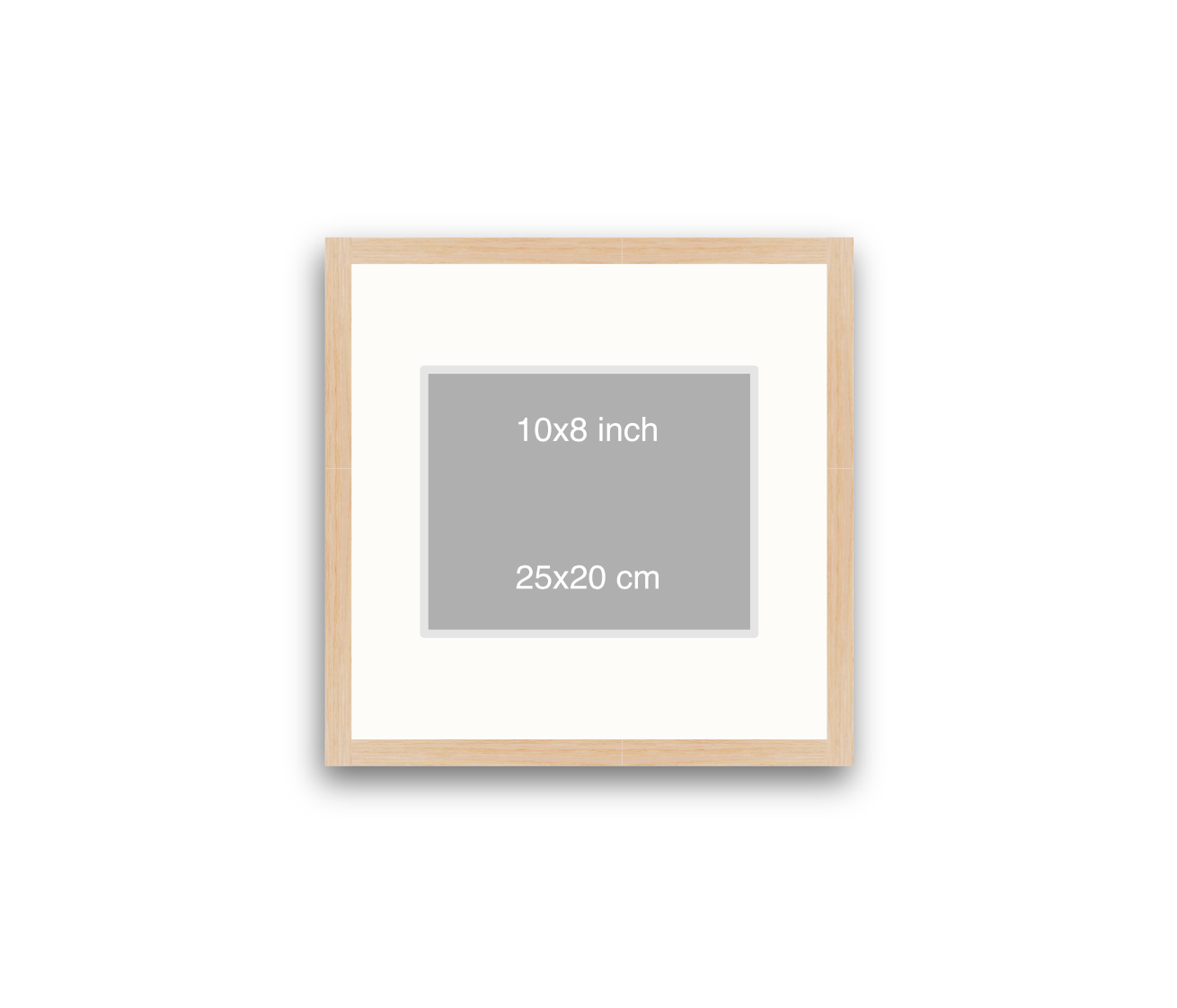 LOFT | 20mm Light Oak Frame - 40x40cm