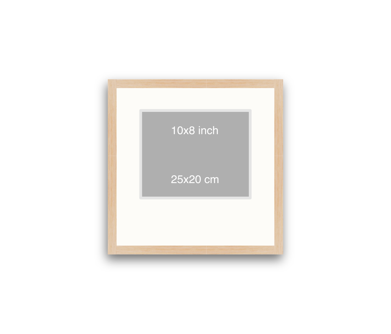 LOFT | 20mm Light Oak Frame - 40x40cm