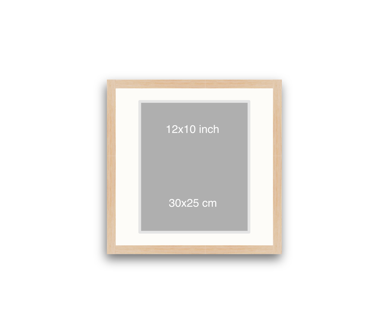 LOFT | 20mm Light Oak Frame - 40x40cm