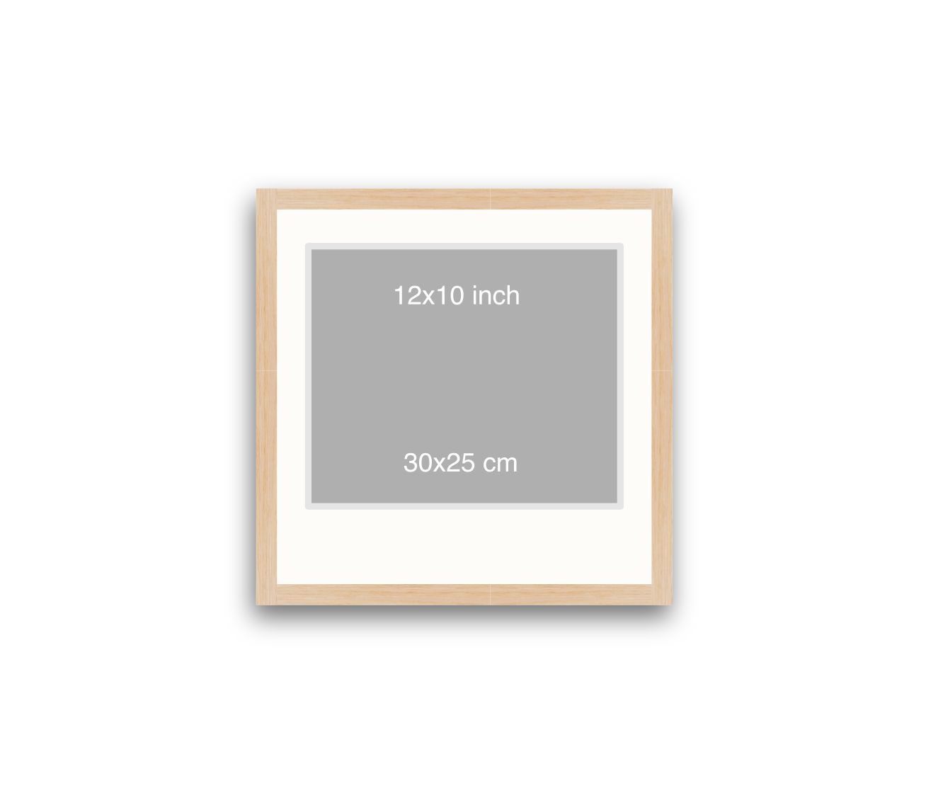 LOFT | 20mm Light Oak Frame - 40x40cm