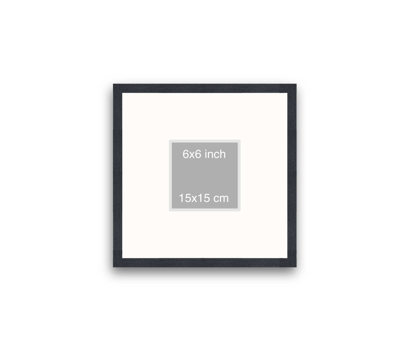 LOFT | 20mm Black Frame - 40x40cm