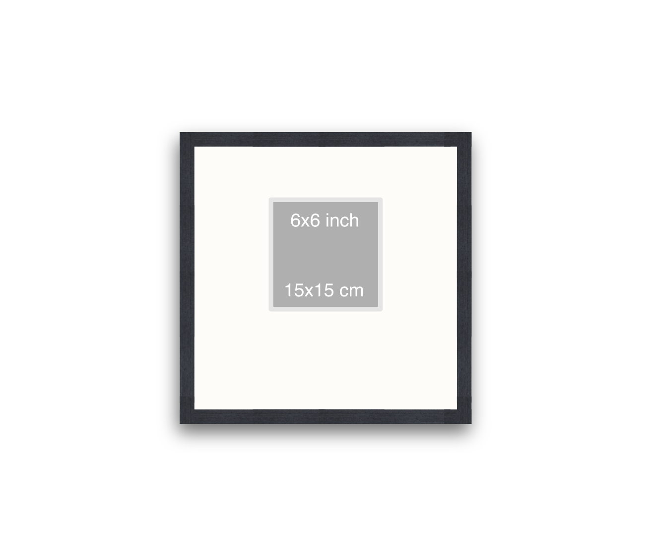LOFT | 20mm Black Frame - 40x40cm