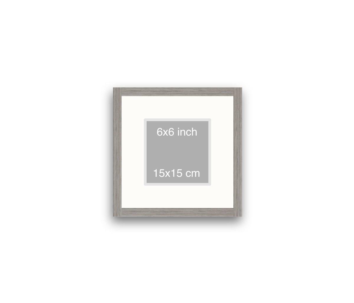 LOFT | 20mm Grey Frame - 30x30cm