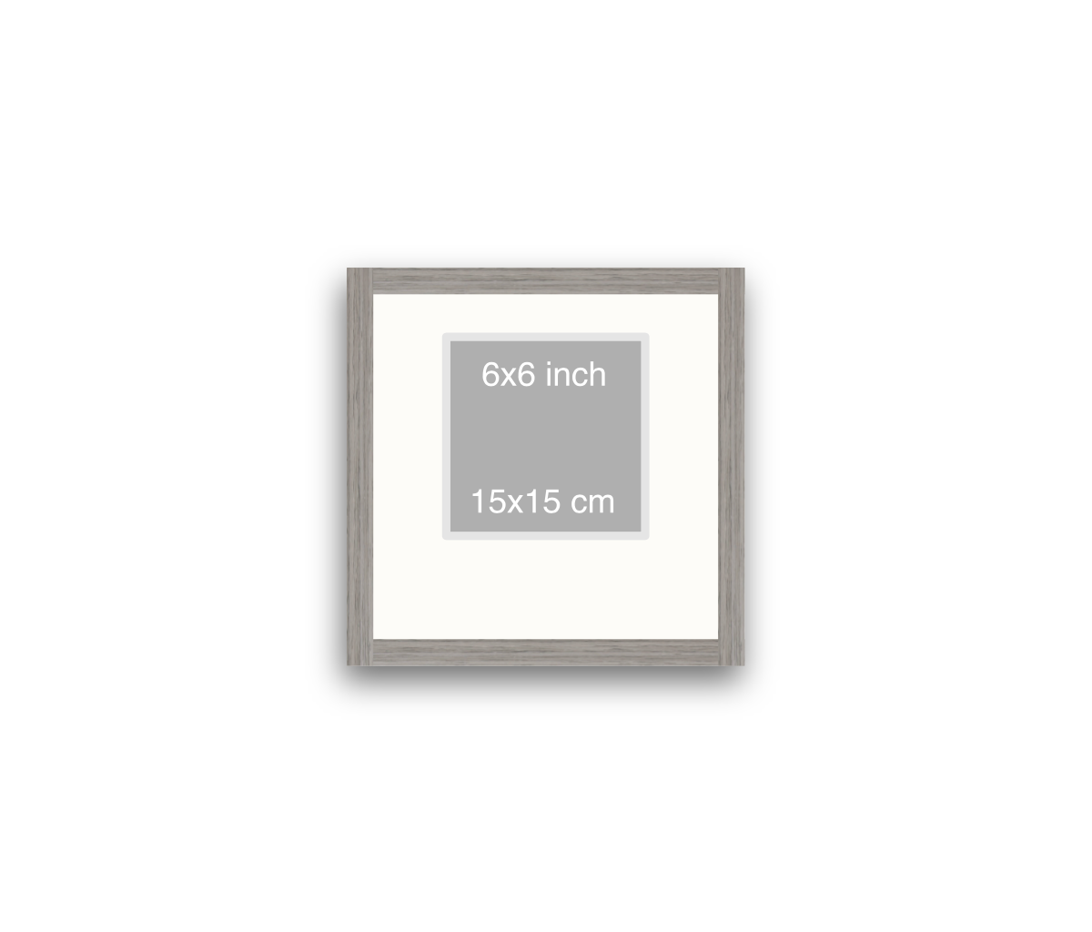 LOFT | 20mm Grey Frame - 30x30cm