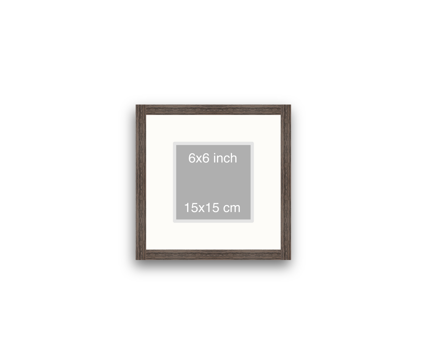 LOFT | 20mm Walnut Frame - 30x30cm