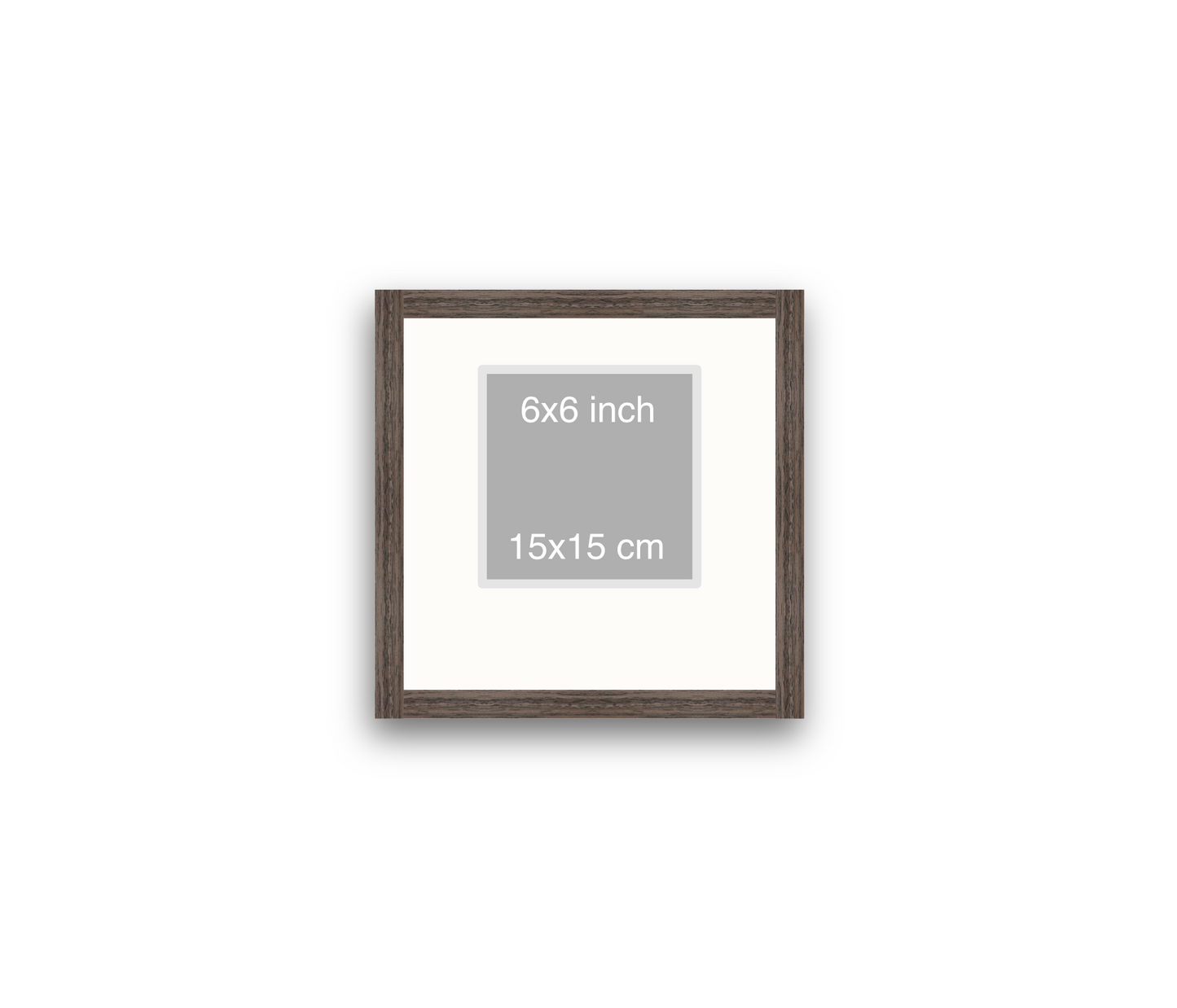 LOFT | 20mm Walnut Frame - 30x30cm