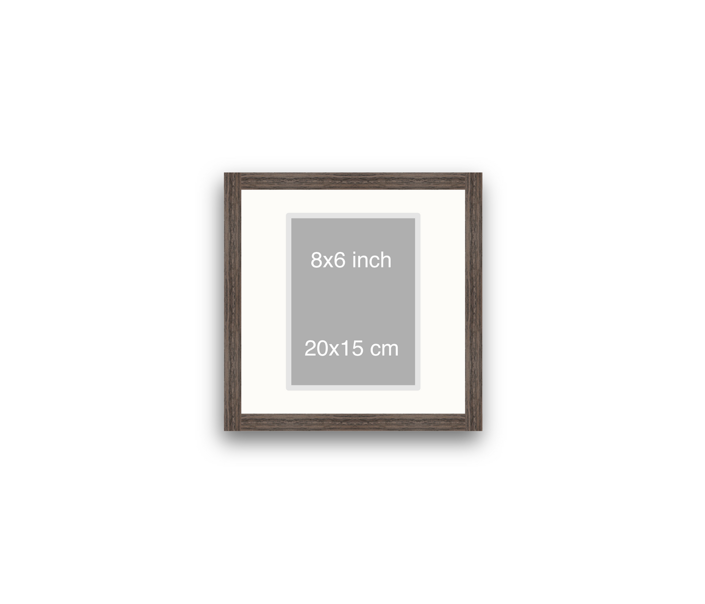 LOFT | 20mm Walnut Frame - 30x30cm