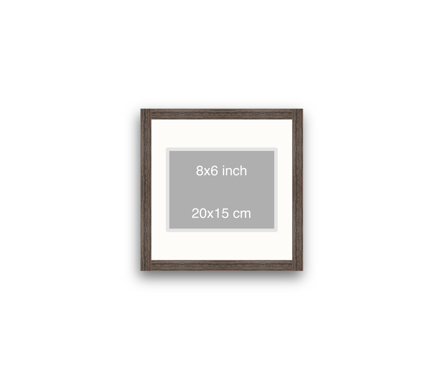 LOFT | 20mm Walnut Frame - 30x30cm