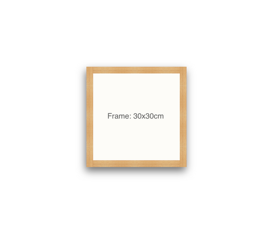 LOFT | 20mm Oak Frame - 30x30cm