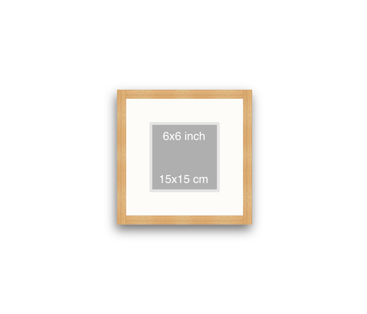 LOFT | 20mm Oak Frame - 30x30cm