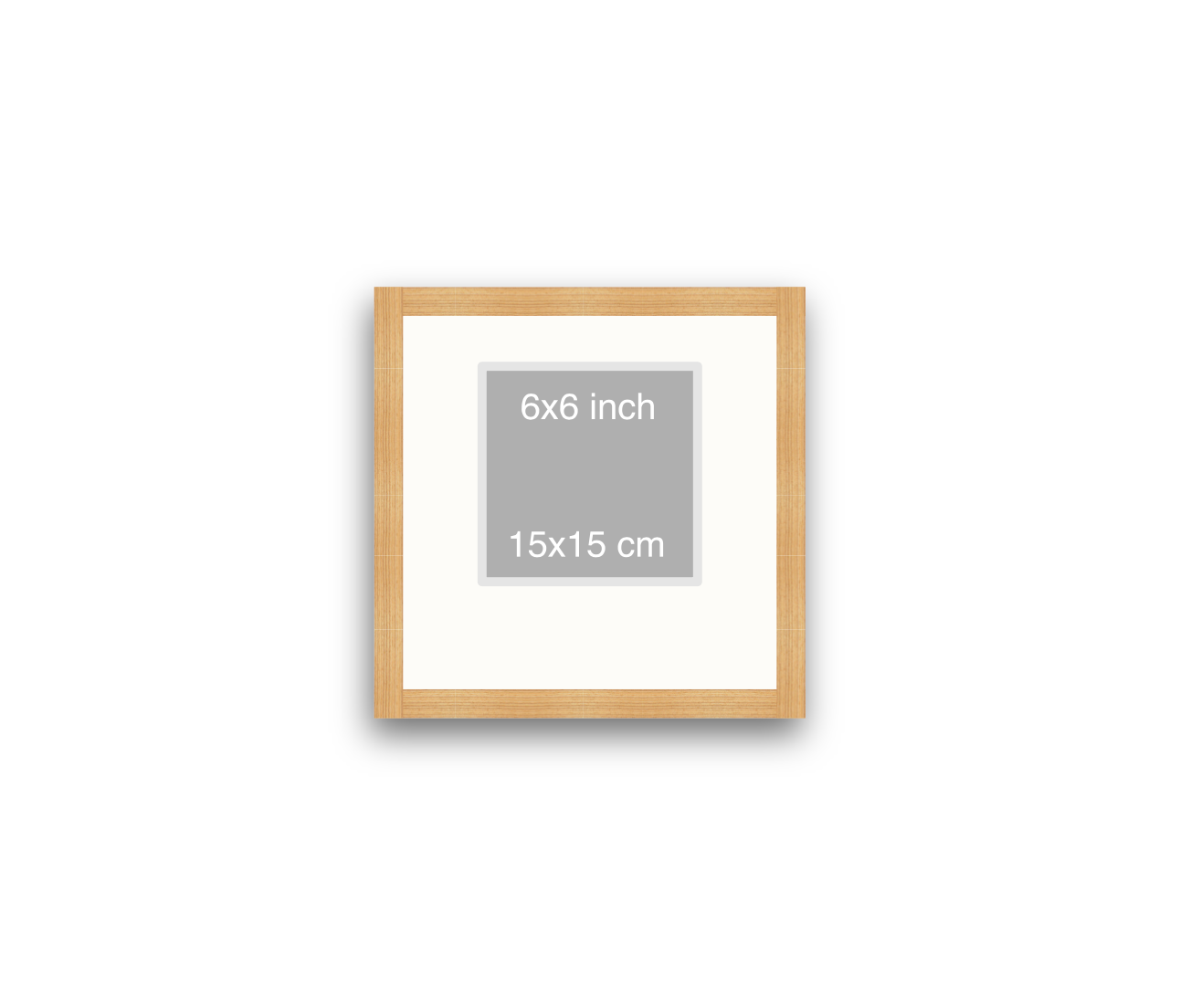 LOFT | 20mm Warm Walnut Frame - 30x30cm