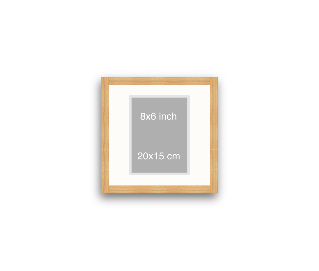 LOFT | 20mm Warm Walnut Frame - 30x30cm