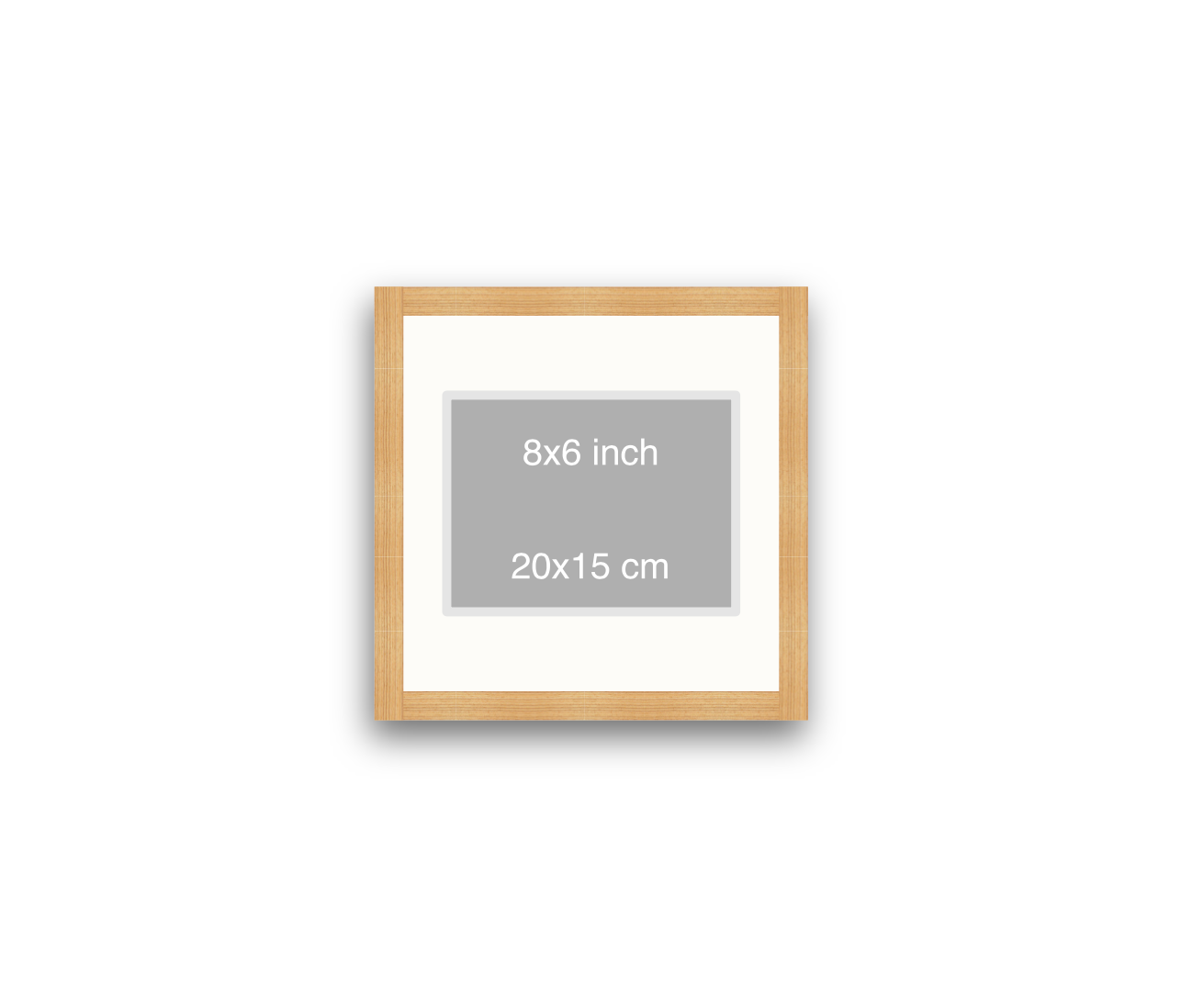 LOFT | 20mm Warm Walnut Frame - 30x30cm