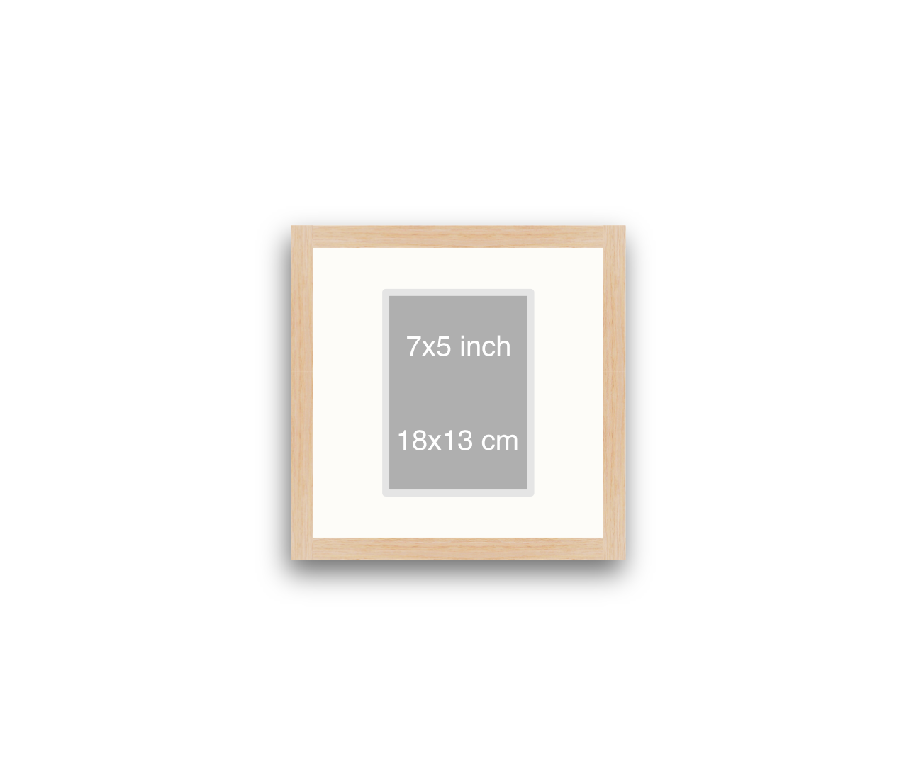 LOFT | 20mm Light Oak Frame - 30x30cm