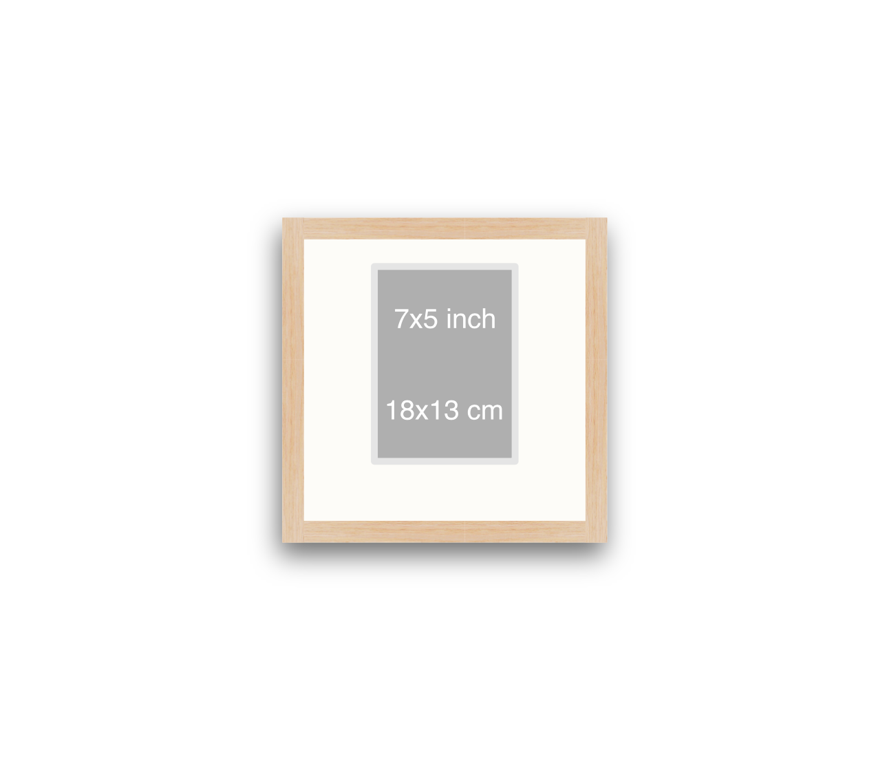 LOFT | 20mm Light Oak Frame - 30x30cm