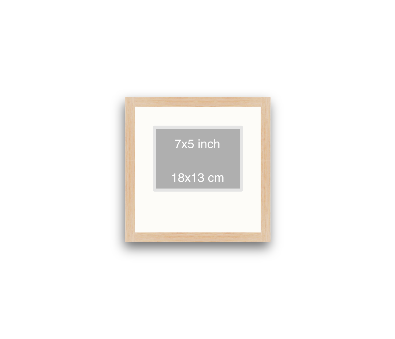 LOFT | 20mm Light Oak Frame - 30x30cm