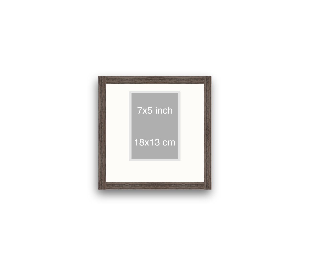 LOFT | 20mm Walnut Frame - 30x30cm