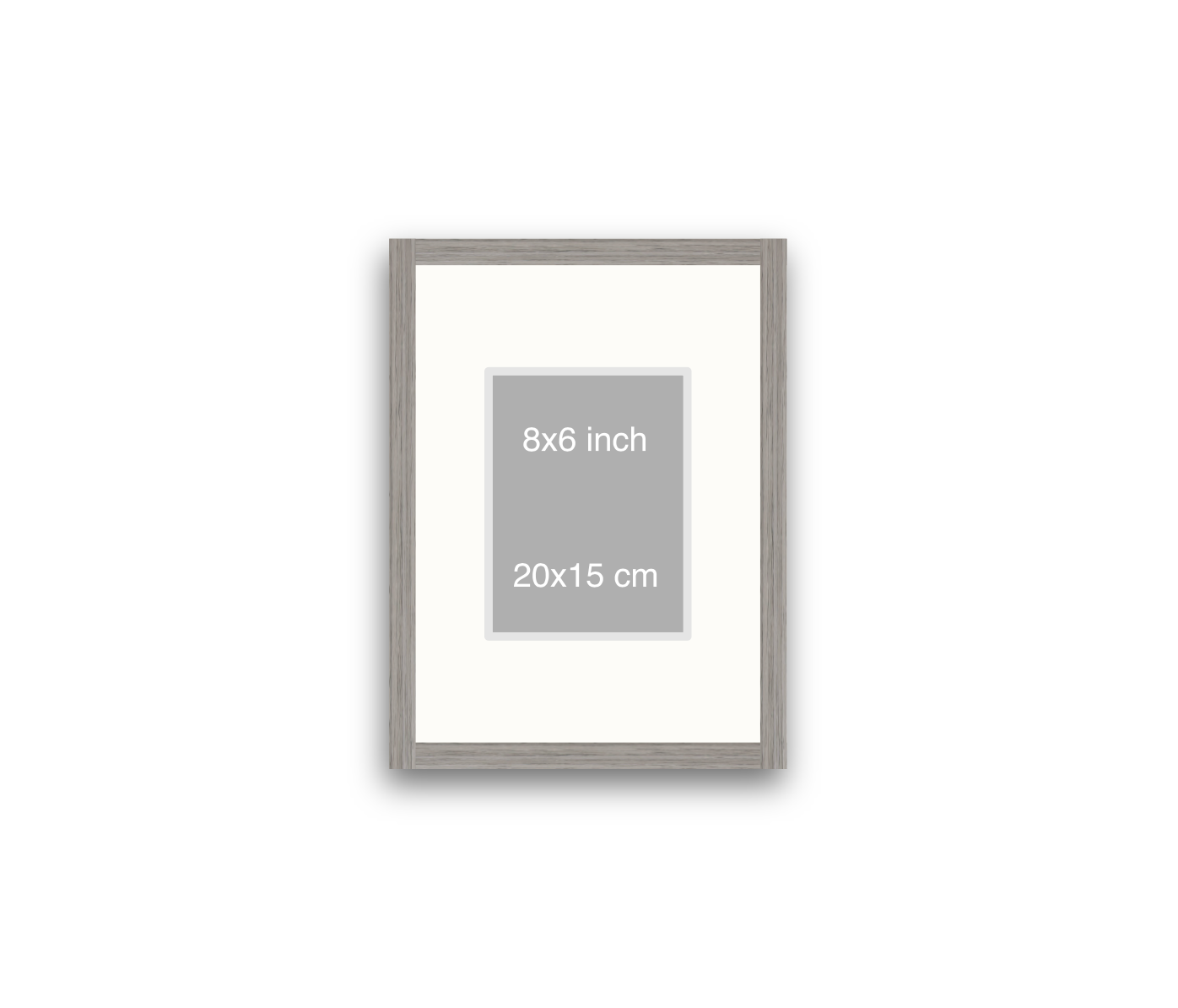 LOFT | 20mm Grey Frame - 30x40cm - Portrait