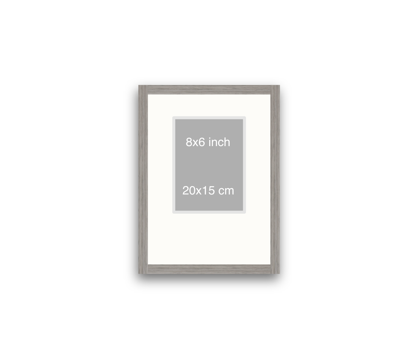 LOFT | 20mm Grey Frame - 30x40cm - Portrait