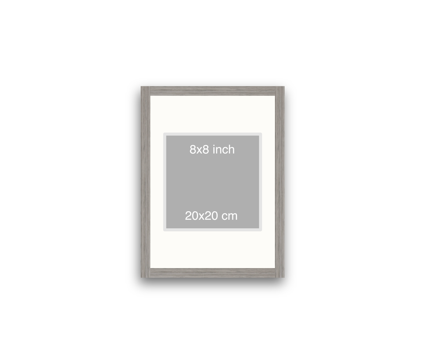 LOFT | 20mm Grey Frame - 30x40cm - Portrait