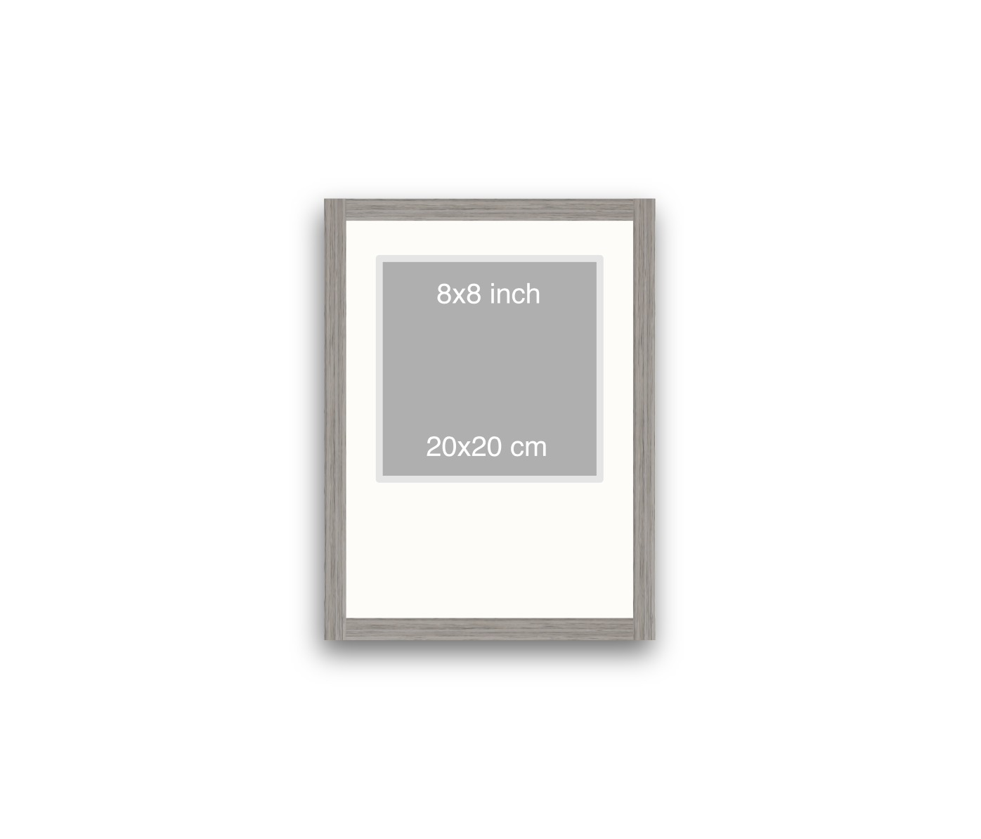 LOFT | 20mm Grey Frame - 30x40cm - Portrait