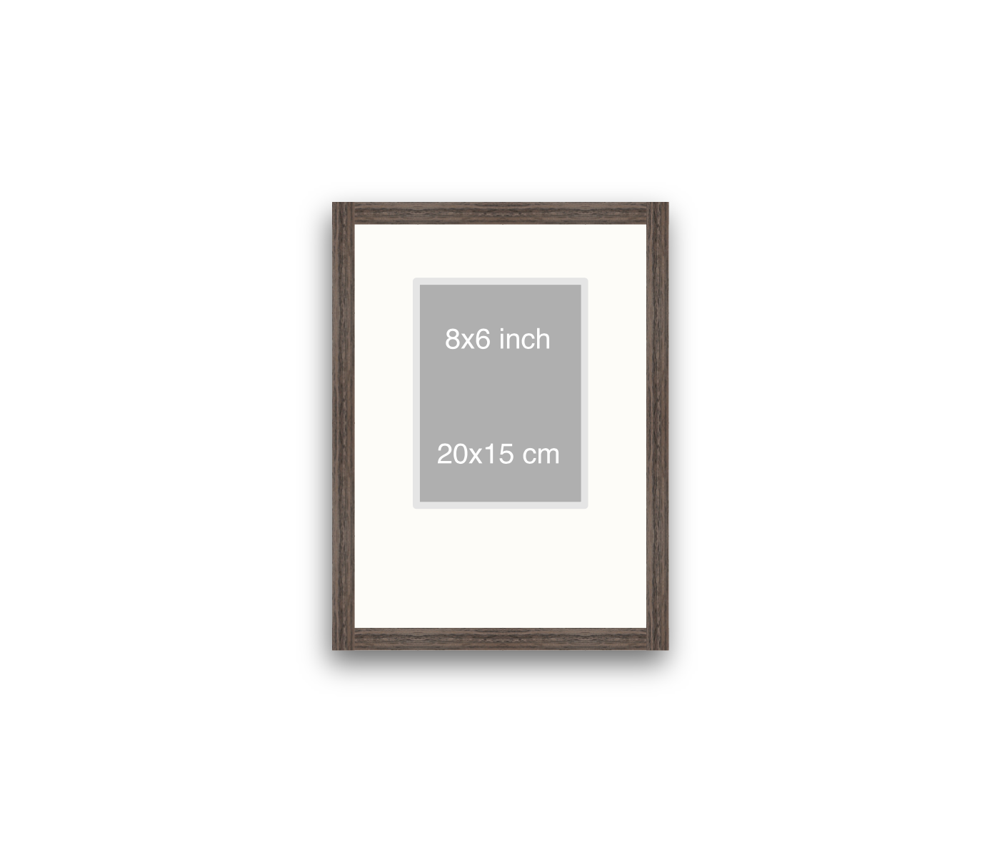 LOFT | 20mm Walnut Frame - 30x40cm - Portrait